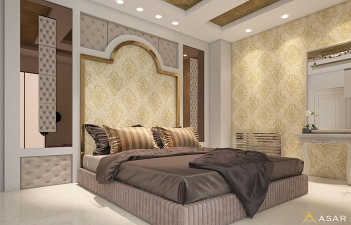 Design of the master bedroom